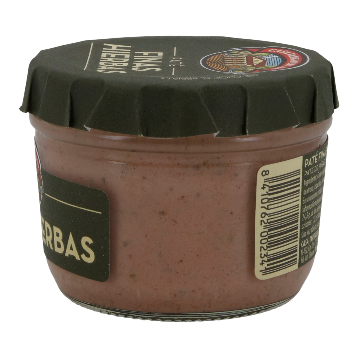 Paté Casa Tarradellas | Finas Hierbas | Schweineleberpastete mit feinen Kräutern | 125 g Silca