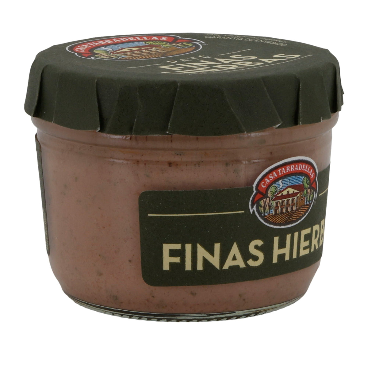 Paté Casa Tarradellas | Finas Hierbas | Schweineleberpastete mit feinen Kräutern | 125 g