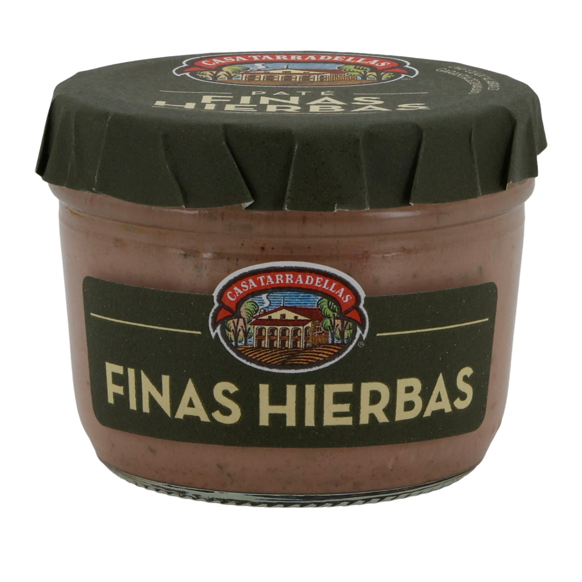 Paté Casa Tarradellas | Finas Hierbas | Schweineleberpastete mit feinen Kräutern | 125 g