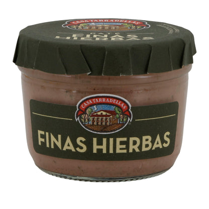 Paté Casa Tarradellas | Finas Hierbas | Schweineleberpastete mit feinen Kräutern | 125 g