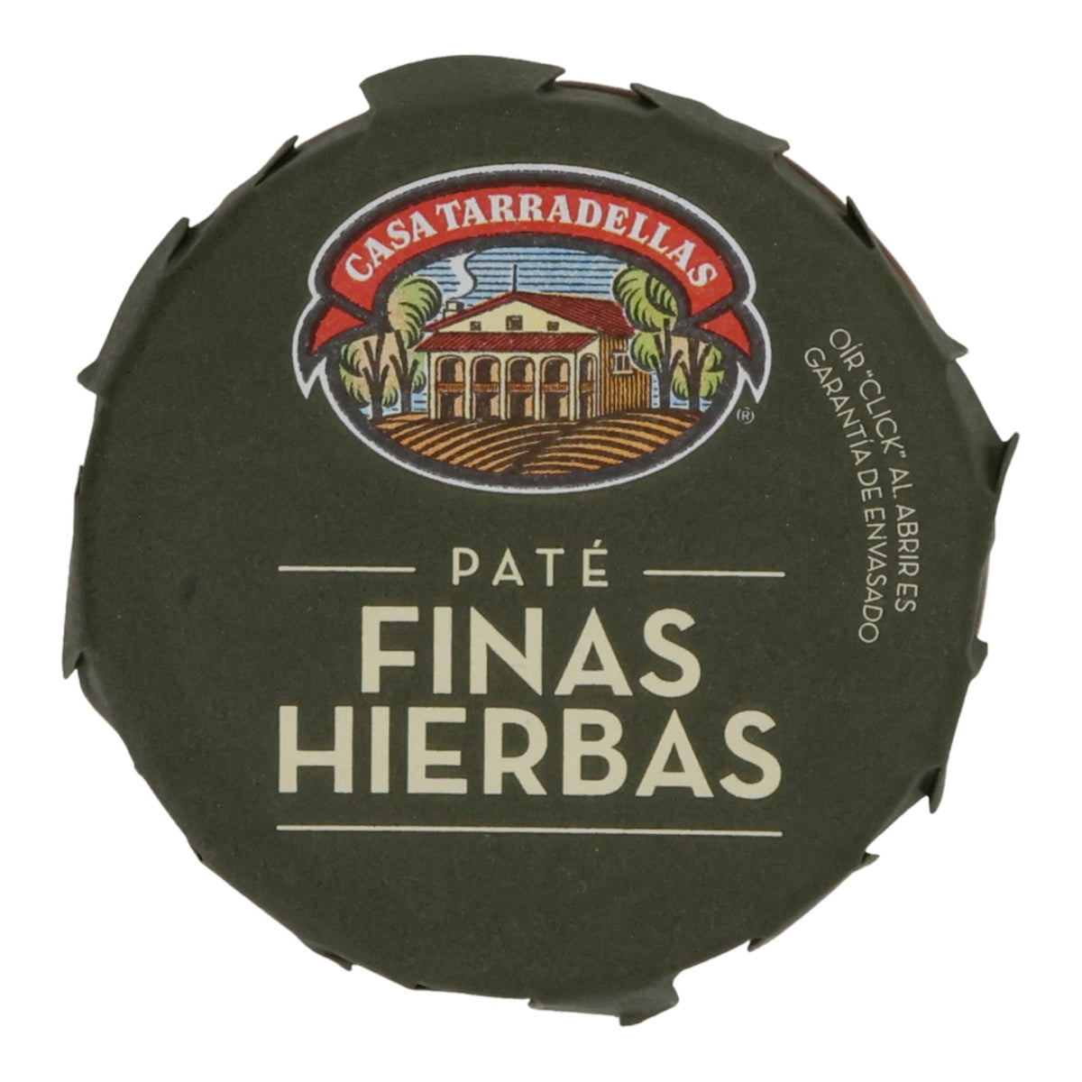 Paté Casa Tarradellas | Finas Hierbas | Schweineleberpastete mit feinen Kräutern | 125 g Silca