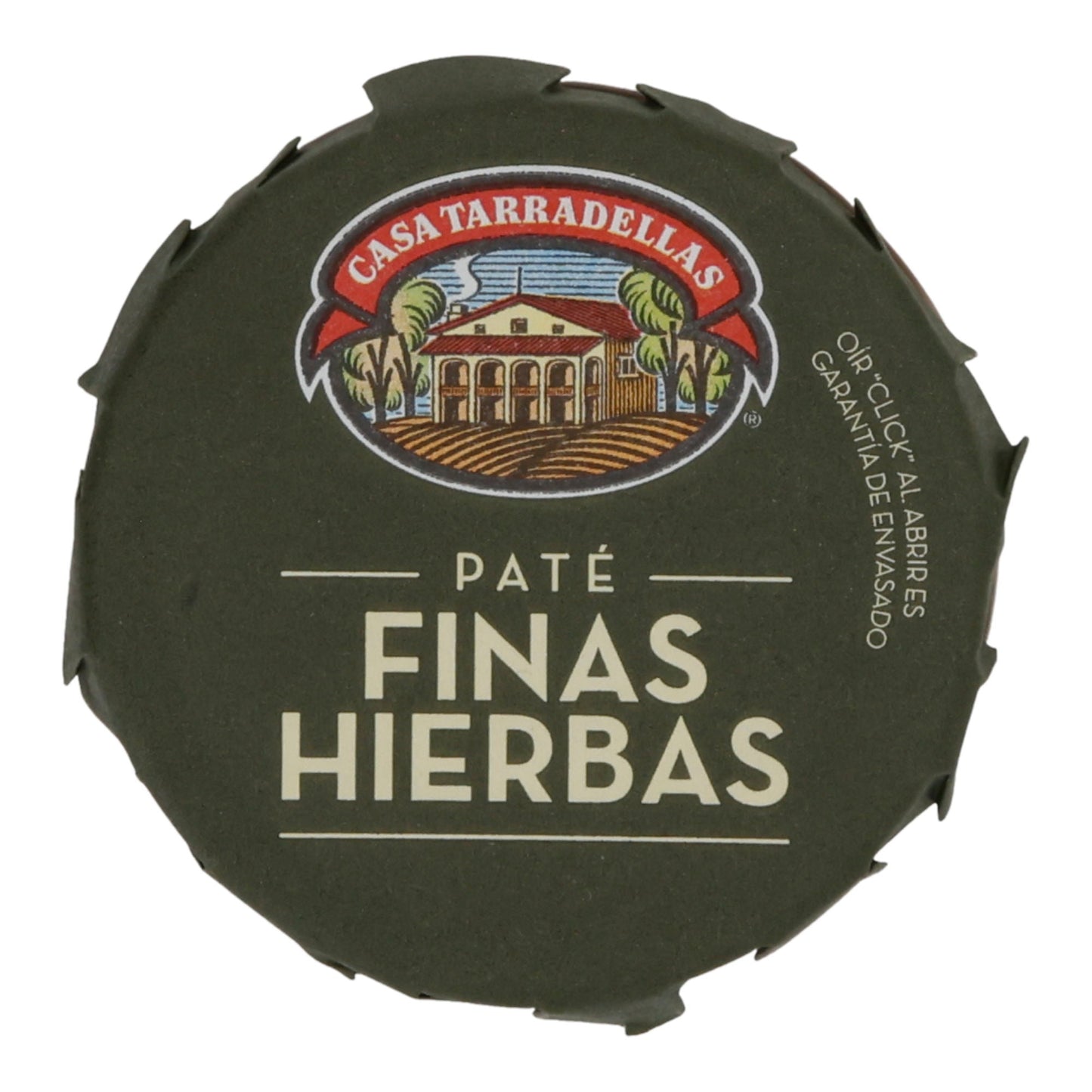 Paté Casa Tarradellas | Finas Hierbas | Schweineleberpastete mit feinen Kräutern | 125 g