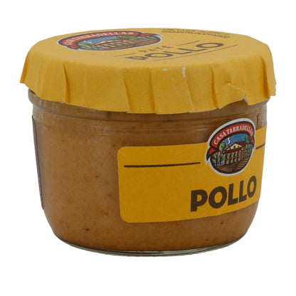 Paté Casa Tarradellas | Hühnerpastete ohne Gluten | Proteinreich & streichzart | 125 g Glas Silca