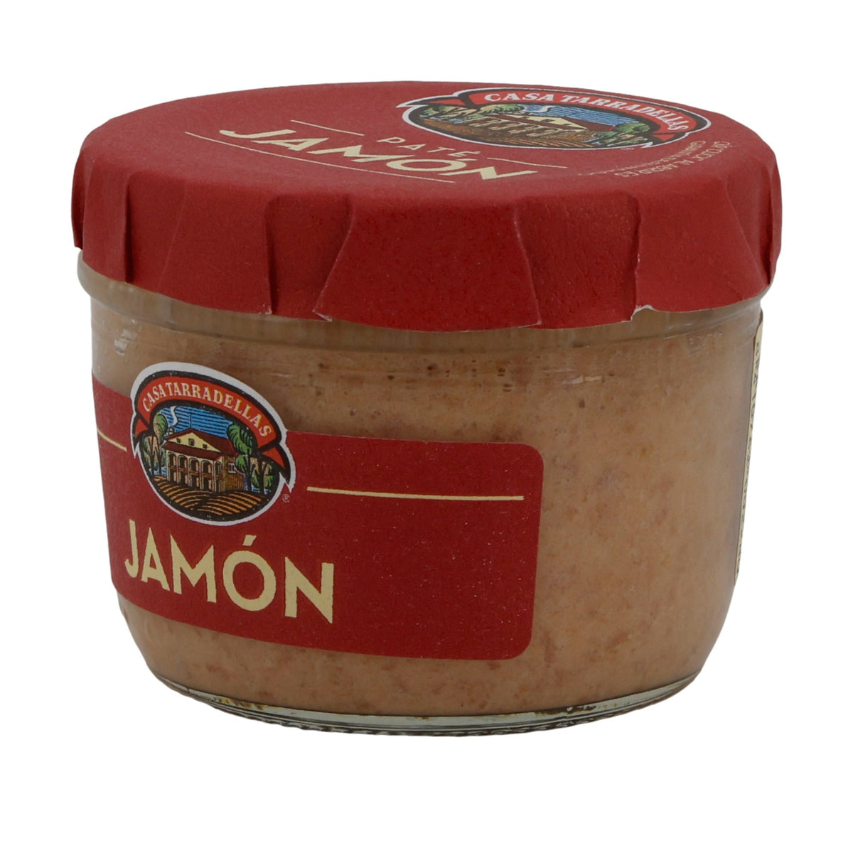 Paté Casa Tarradellas | Schinken-Aufstrich | glutenfrei & streichzart | 125g Glas