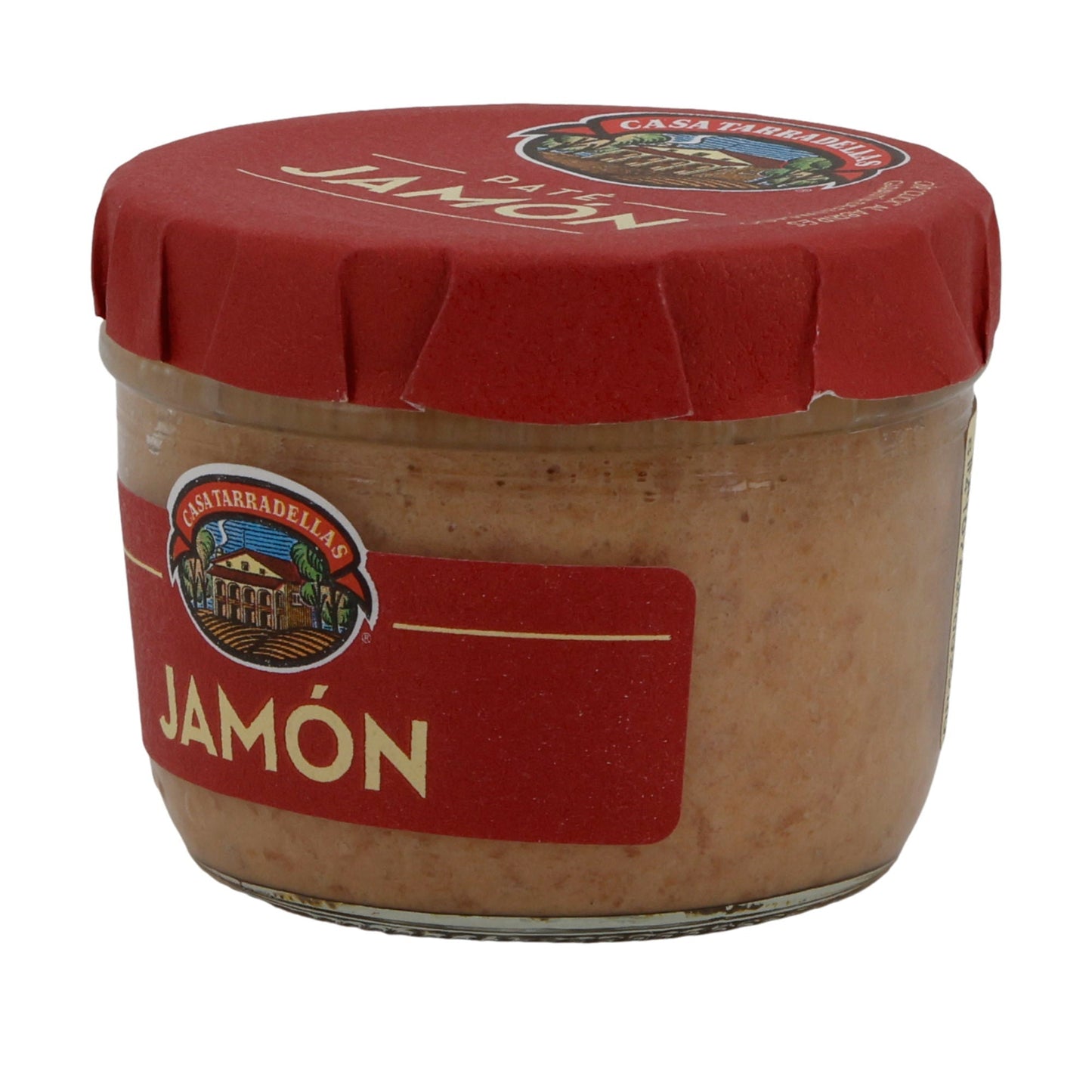 Paté Casa Tarradellas | Schinken-Aufstrich | glutenfrei & streichzart | 125g Glas Silca