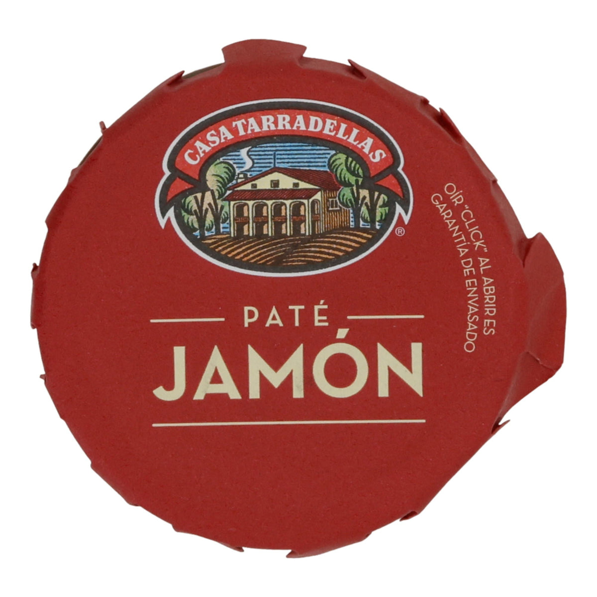 Paté Casa Tarradellas | Schinken-Aufstrich | glutenfrei & streichzart | 125g Glas