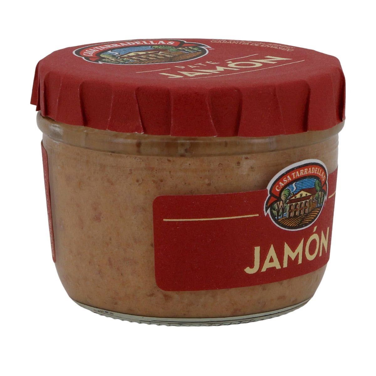 Paté Casa Tarradellas | Schinken-Aufstrich | glutenfrei & streichzart | 125g Glas
