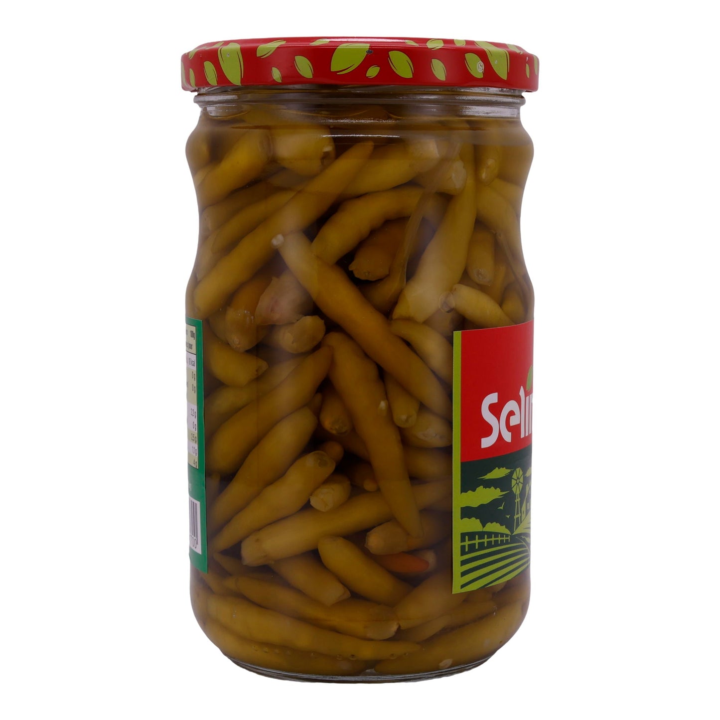 Peperoni Selin | Jalapenos | Frais & épicé | 580g (310g poids égoutté)