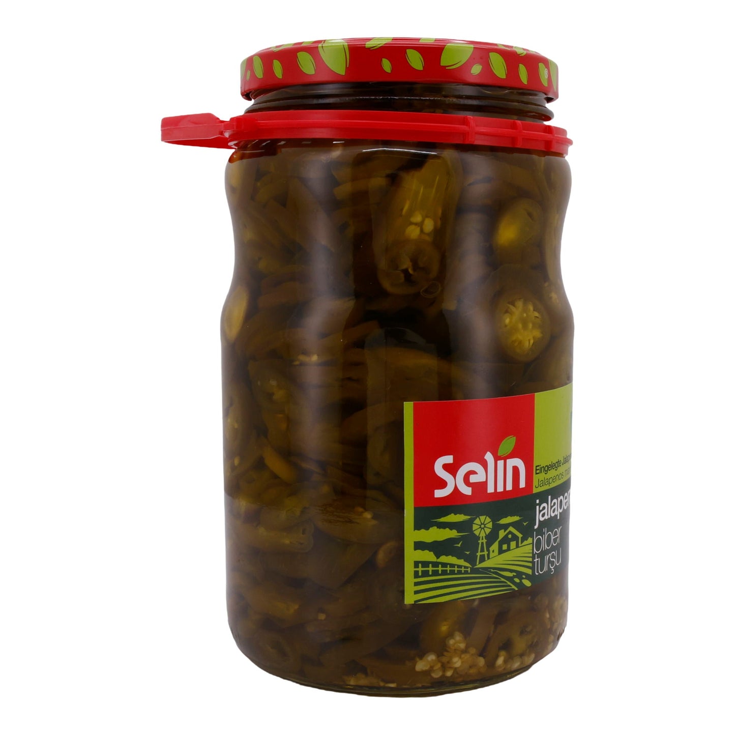 Peperoni Selin | Jalapeños | Épicé et croquant | 1500g