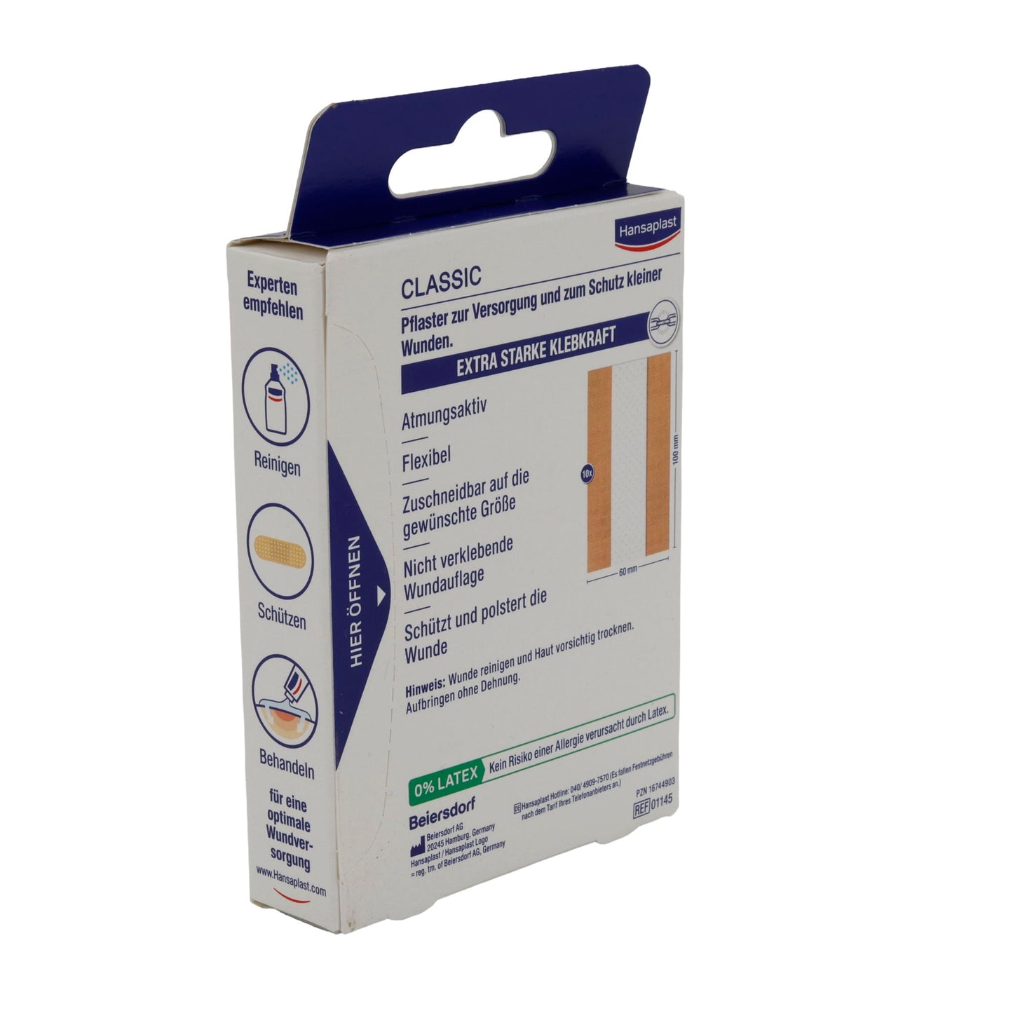 Pleister Hansaplast Classic Pleister | Pleister | 1 m x 6 cm