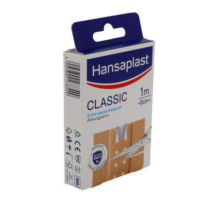 Pleister Hansaplast Classic Pleister | Pleister | 1 m x 6 cm