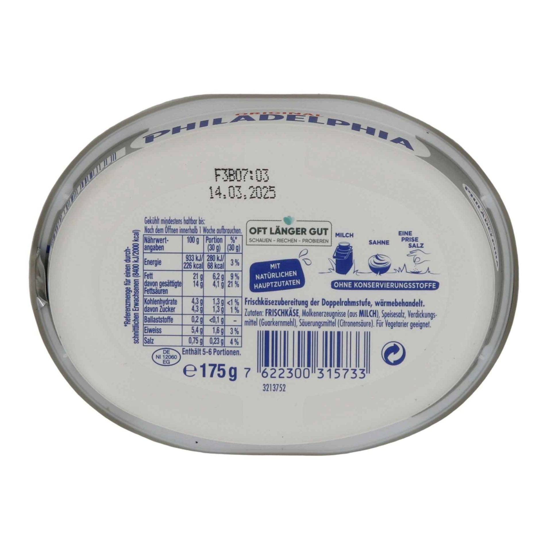 PHILADELPHIA NATUR DOPPELRAH.175G