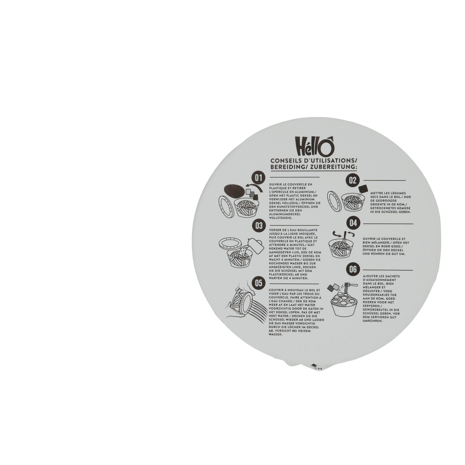 Phở Wok Hèllo Acecook | Vietnamesische Woknudeln | Mit Rindfleischgeschmack | 76 g - Taste Your World