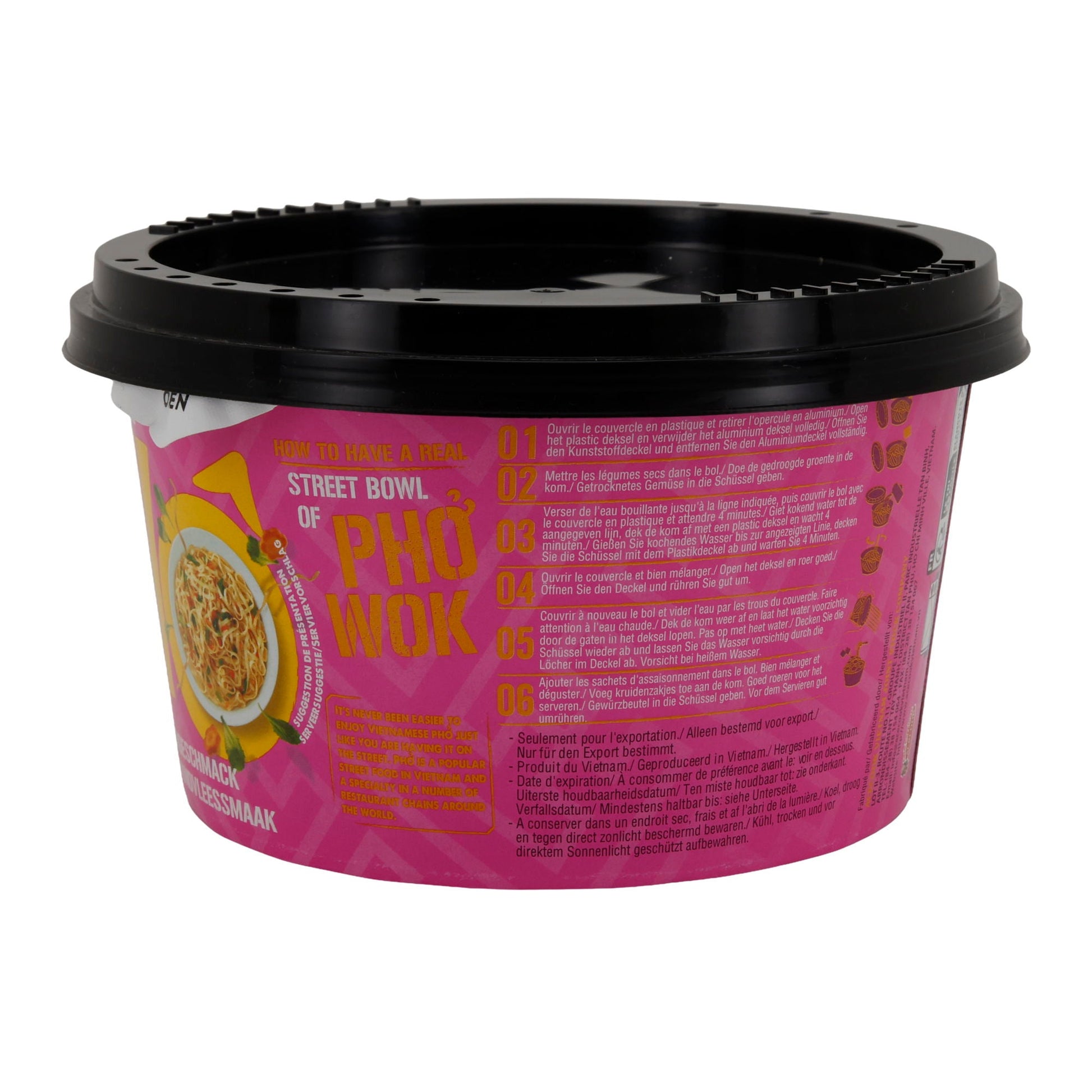 Phở Wok Hèllo Acecook | Vietnamesische Woknudeln | Mit Rindfleischgeschmack | 76 g - Taste Your World