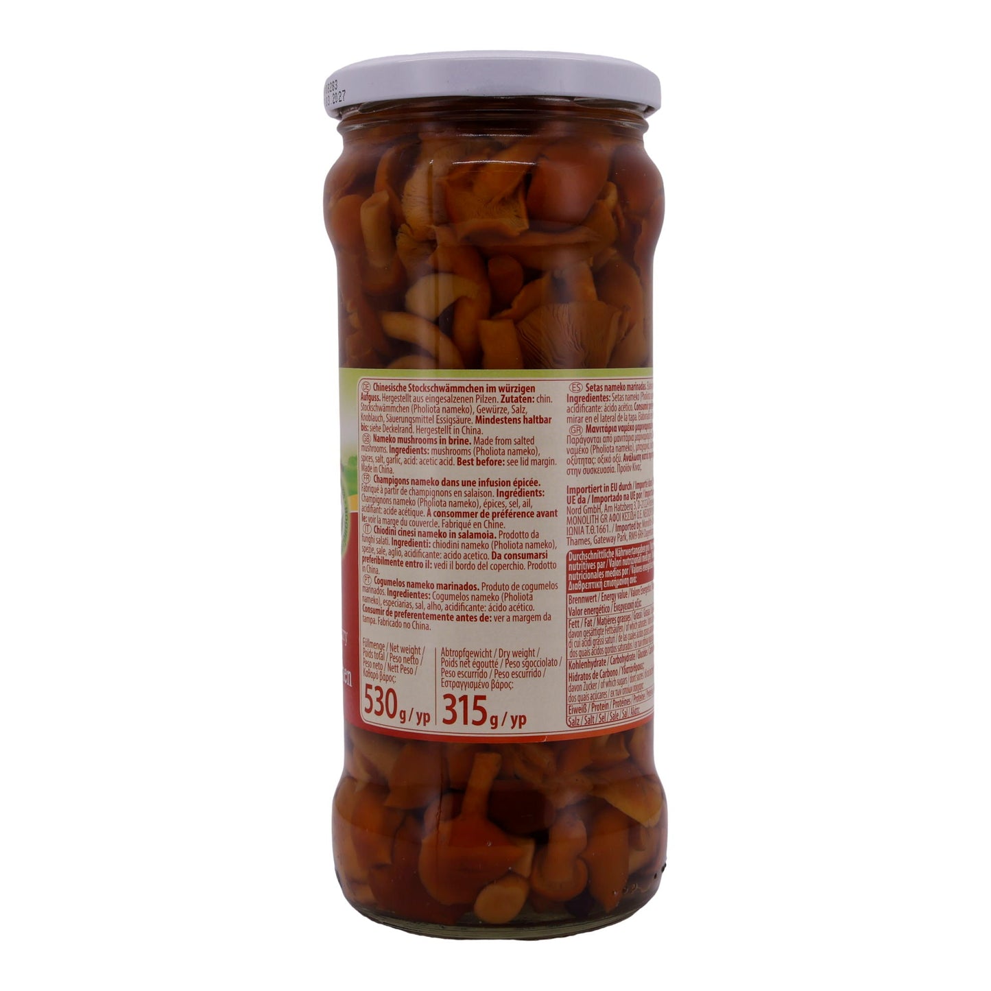 Pilze Steinhauer | Chinese stokzwammetjes | Knapperige paddenstoelen in pittige infusie | 530 g