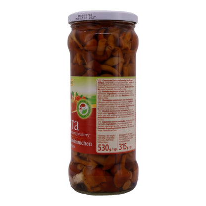 Pilze Steinhauer | Chinese stokzwammetjes | Knapperige paddenstoelen in pittige infusie | 530 g