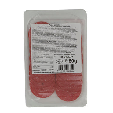 Pizza-Salami Onkel Şahingöz | Halal, Rind | 80g ONKEL SAHINGÖZ