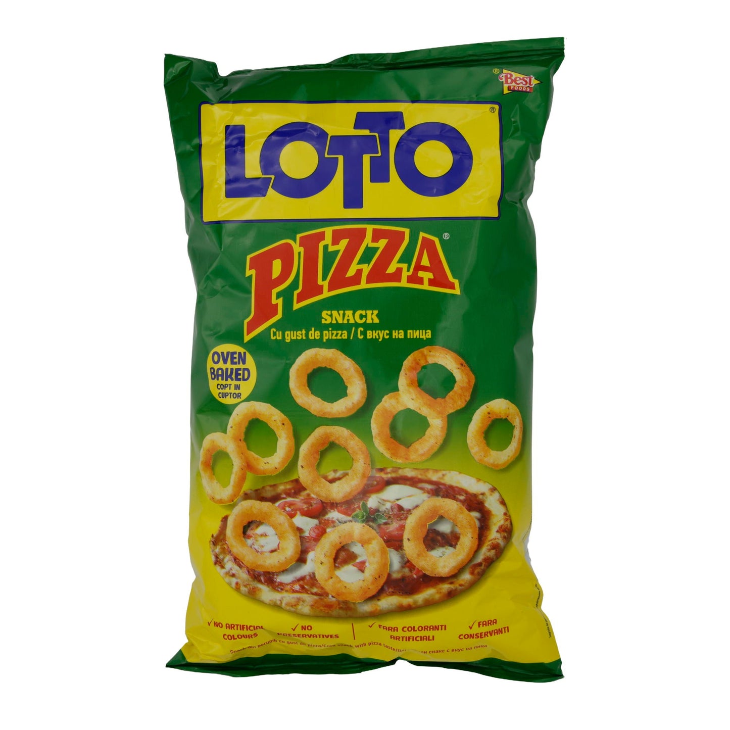 Pizza Snacks Lotto | Snack | Con gusto di pizza | 75 g