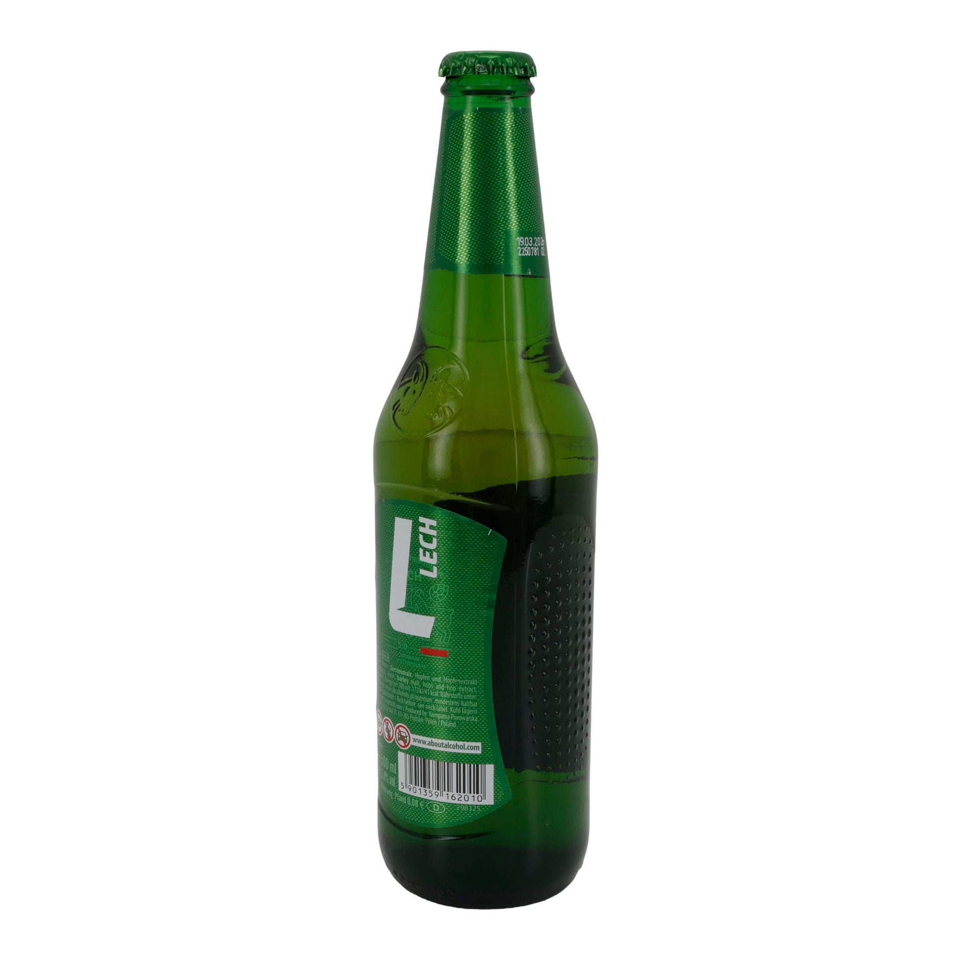 Polnisches Lagerbier Lech Premium | Bier | 500 ml Flasche - Taste Your World