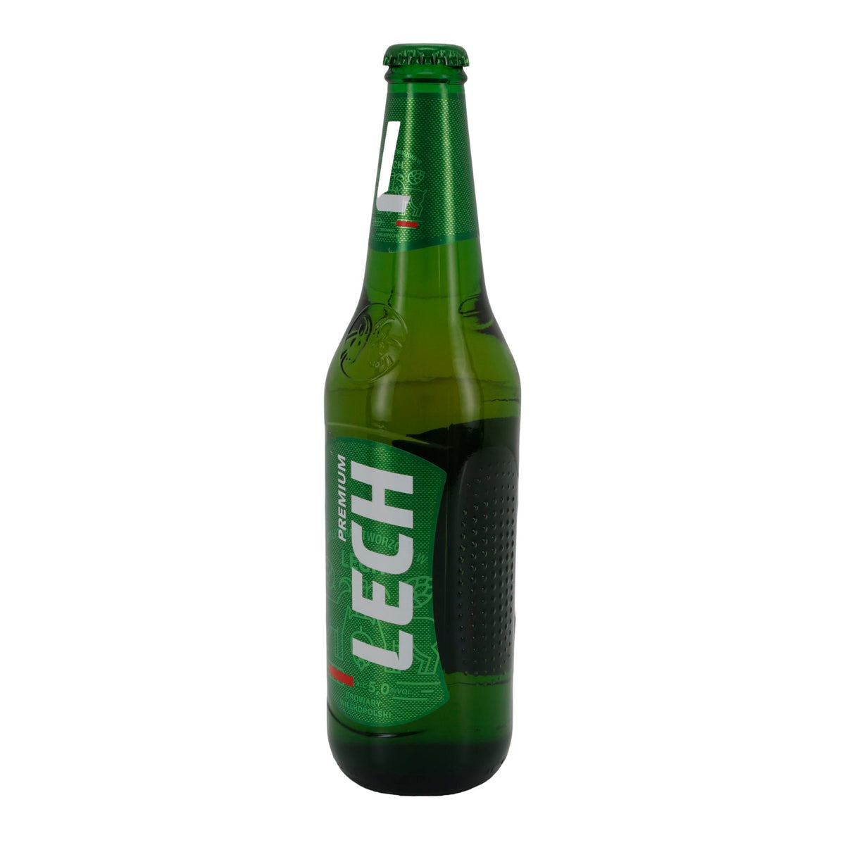 Polnisches Lagerbier Lech Premium | Bier | 500 ml Flasche Lech