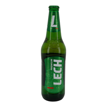 Polnisches Lagerbier Lech Premium | Bier | 500 ml Flasche Lech