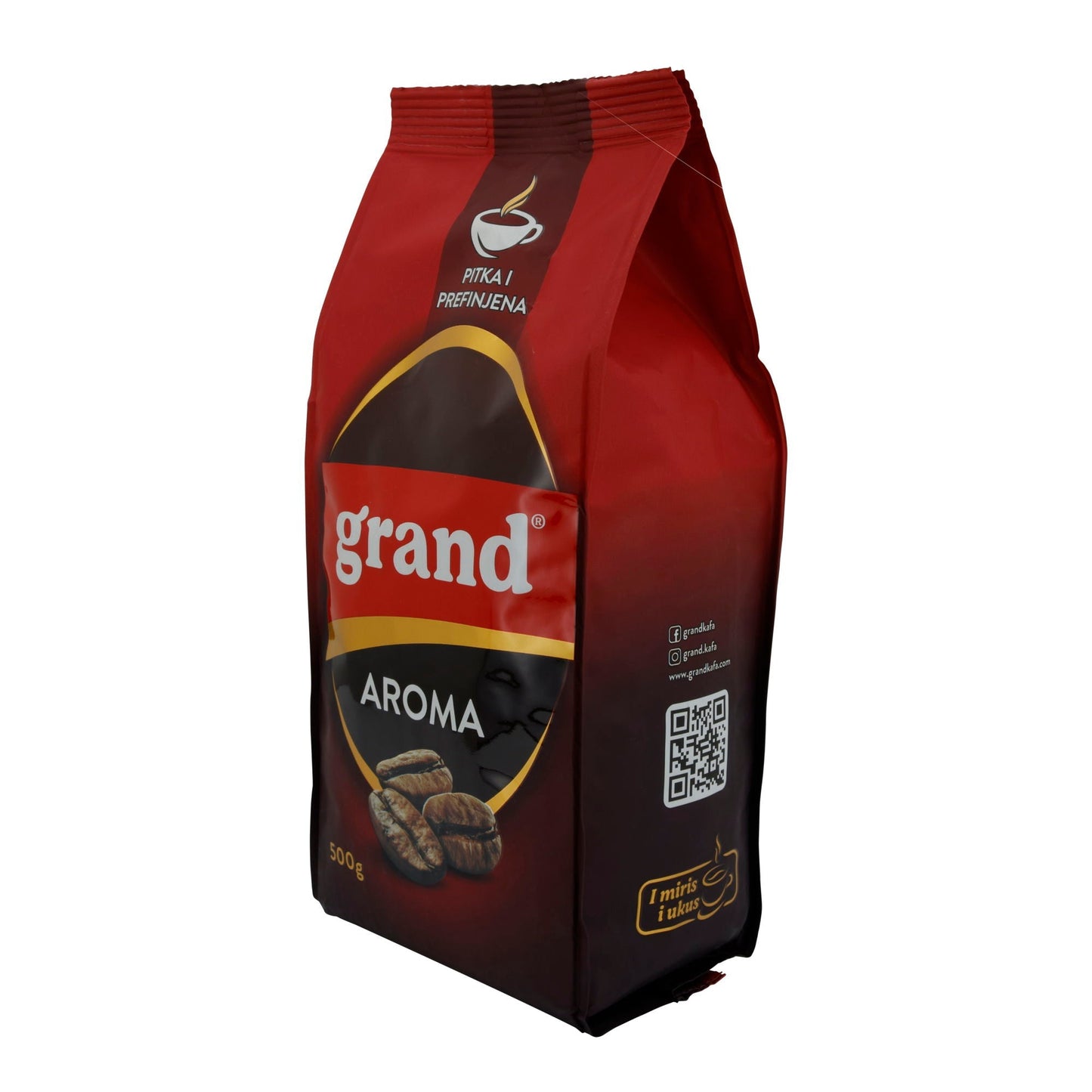 Premium Kaffee Grand Aroma | Kaffee | Vollmundiges Aroma | 500 g Verpackung GRAND