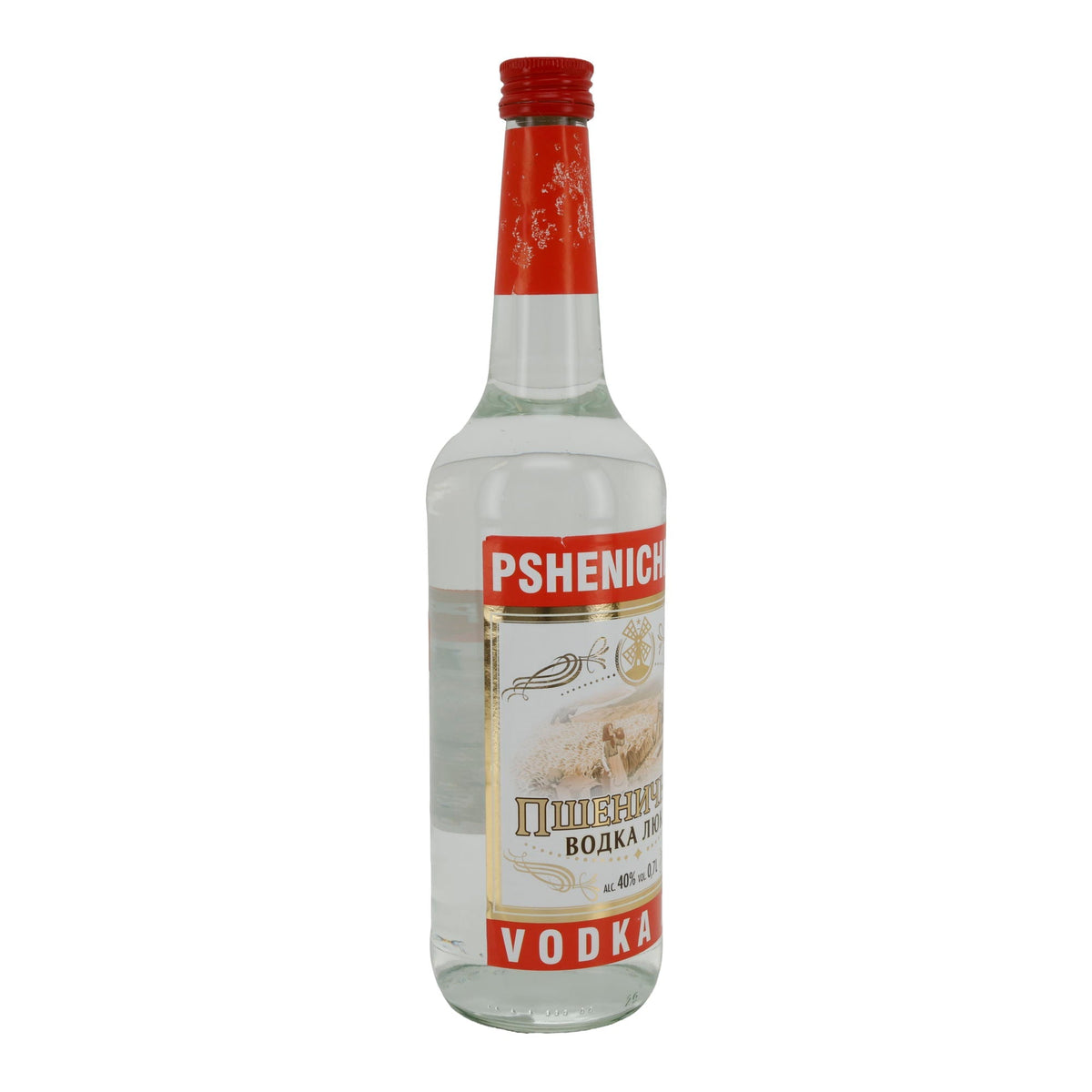 Pshenichnaya | Vodka Lux | Weizenvodka aus Russland | 40 % vol | 0,7 l Wodka