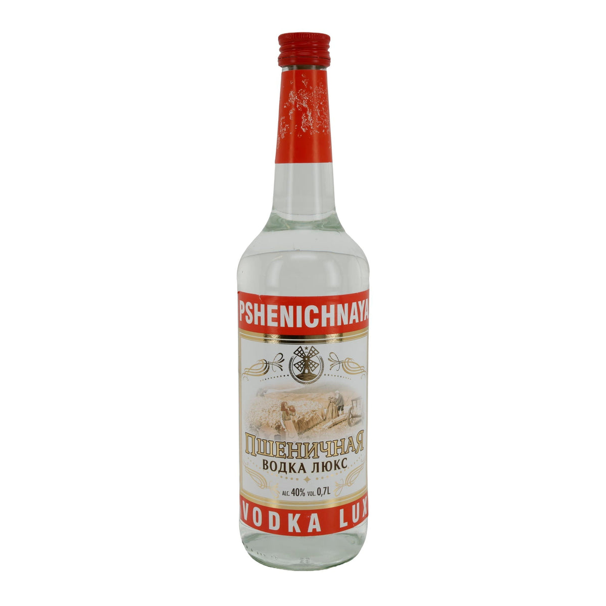 Pshenichnaya | Vodka Lux | Weizenvodka aus Russland | 40 % vol | 0,7 l Wodka
