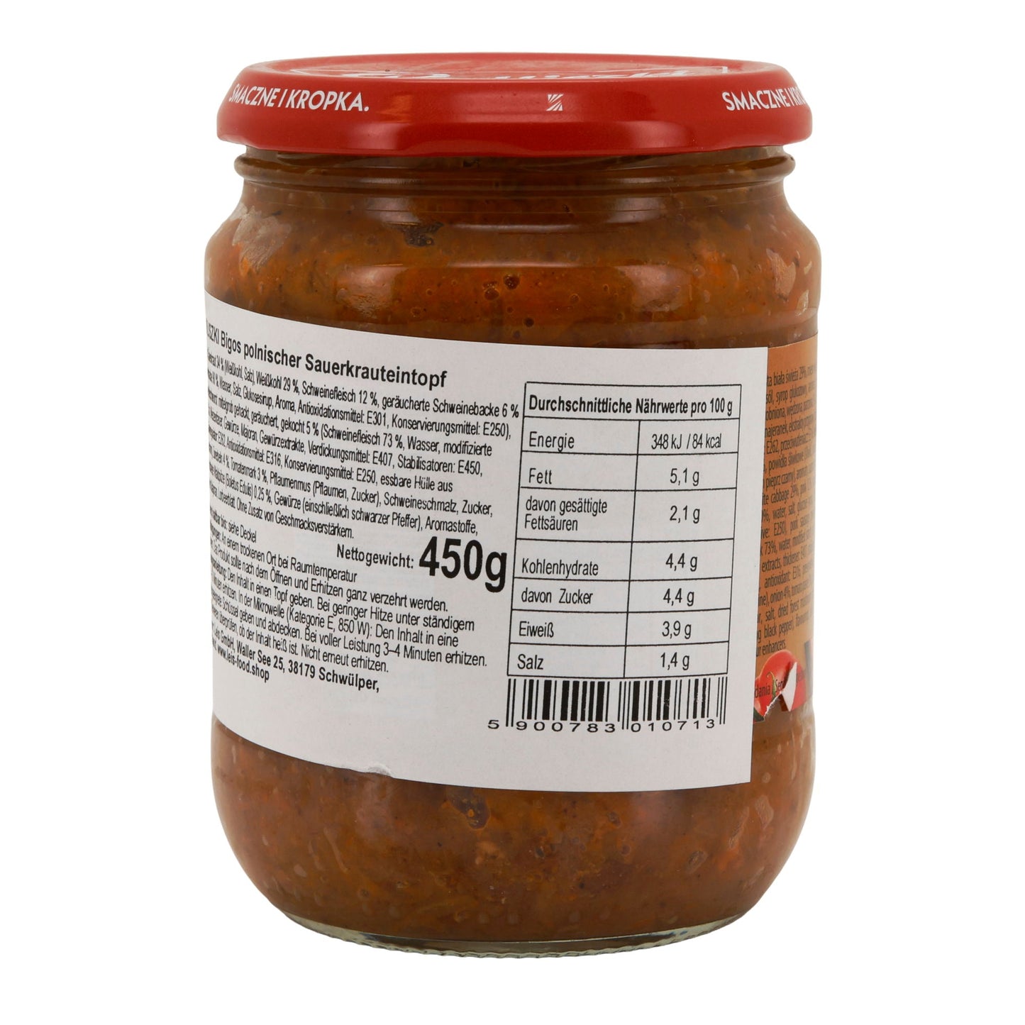Pudliszki Bigos | Krauteintopf mit Fleisch & Wurst | Polnisches Nationalgericht | 450 g