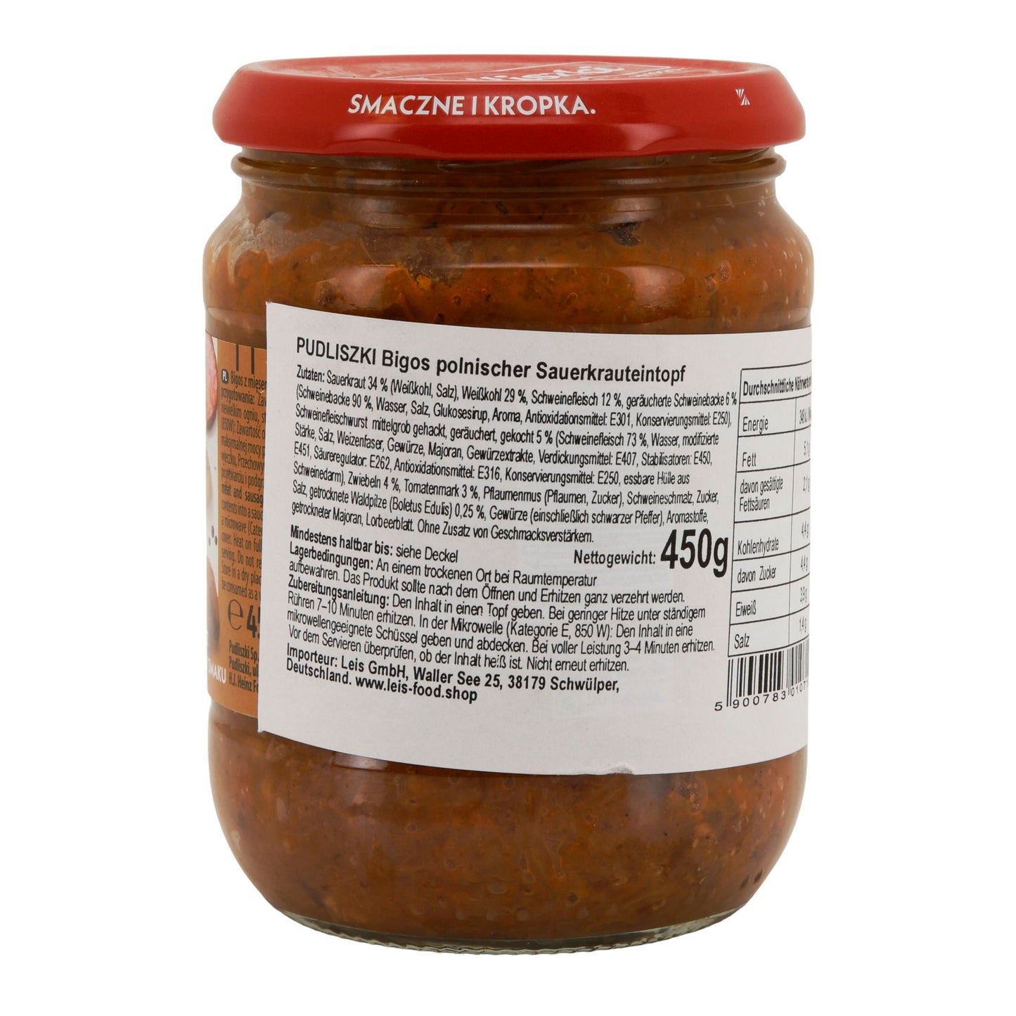 Pudliszki Bigos | Krauteintopf mit Fleisch & Wurst | Polnisches Nationalgericht | 450 g