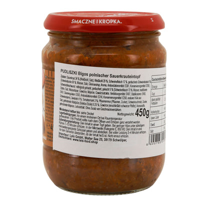 Pudliszki Bigos | Krauteintopf mit Fleisch & Wurst | Polnisches Nationalgericht | 450 g