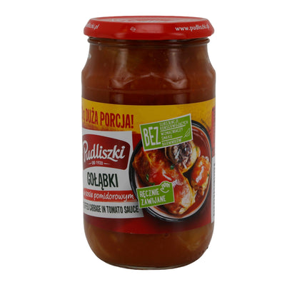 Pudliszki Gołąbki | Weißkohlrouladen mit Schweinefleischfüllung in Tomatensauce | 600 g PL