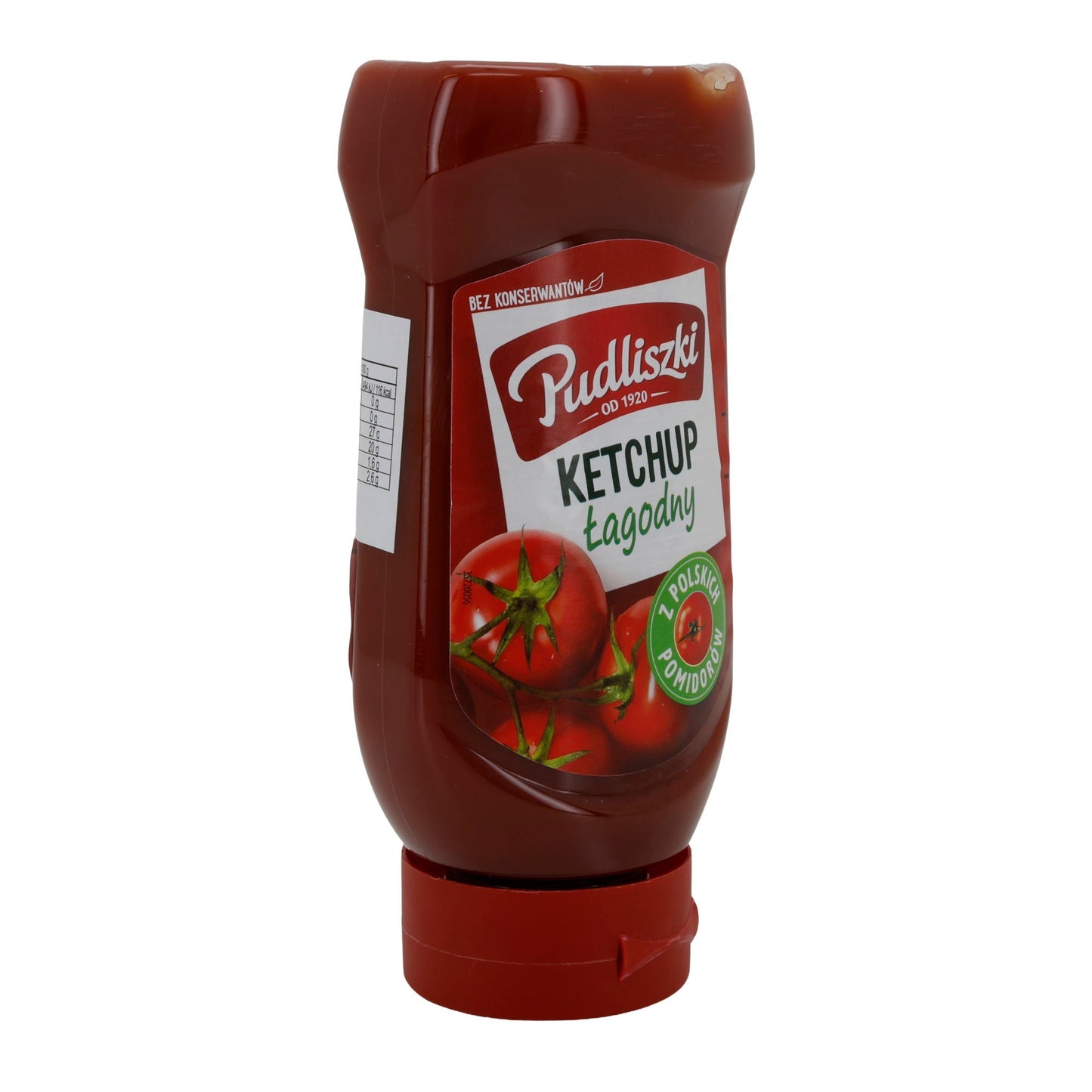 Pudliszki | Ketchup łagodny | Milder Tomatenketchup aus polnischen Tomaten | 480 g PL