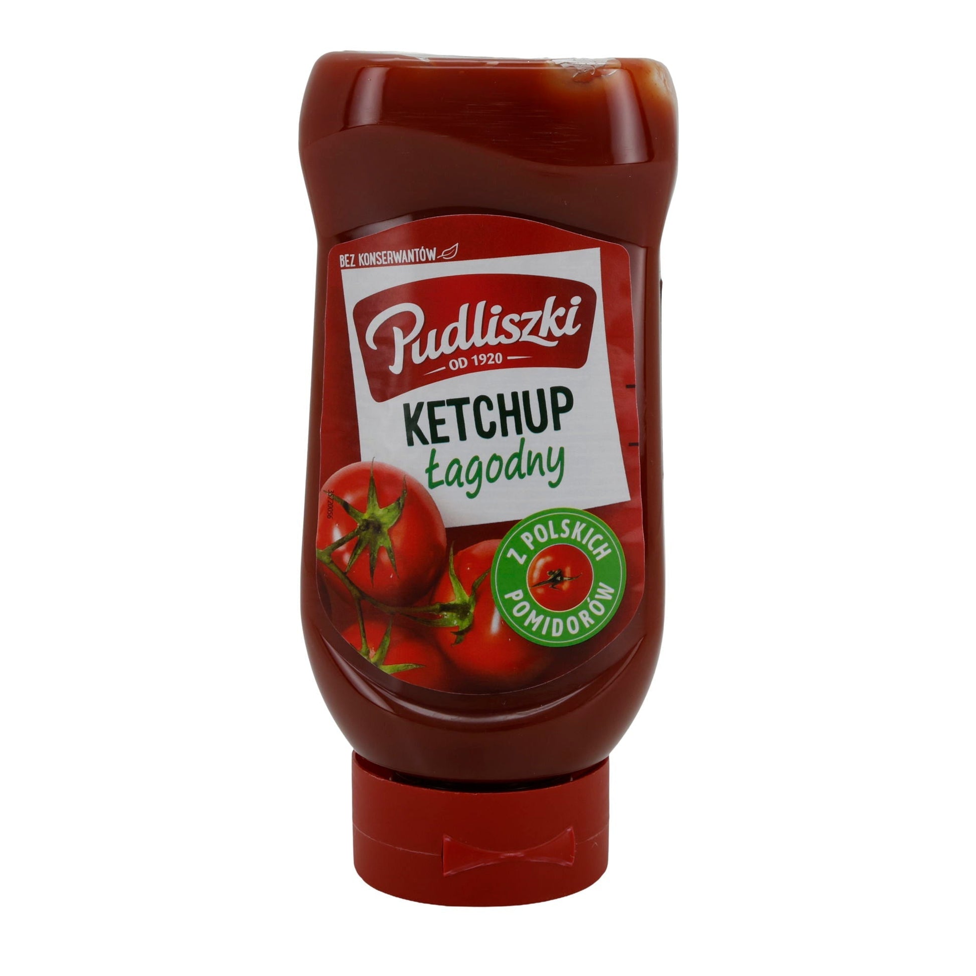 Pudliszki | Ketchup łagodny | Milder Tomatenketchup aus polnischen Tomaten | 480 g PL