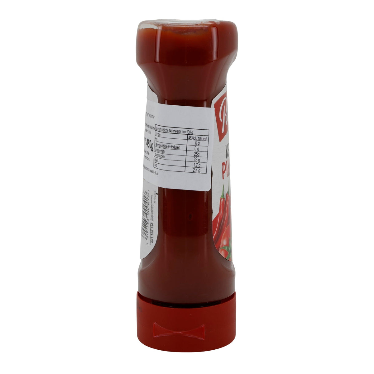 Pudliszki Ketchup Pikantny | Scharfer Tomatenketchup mit Cayennepfeffer | 480 g