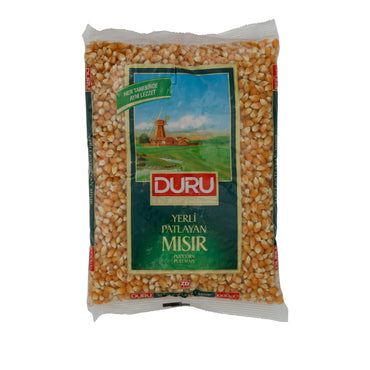 Puffmais Duru | Popcorn Mais | Hochwertig, für frisches Popcorn | 1 kg DURU