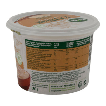 Rahmaufstrich Kajmak Domaći Travnički | Traditionell | Aus Bosnien | 500 g
