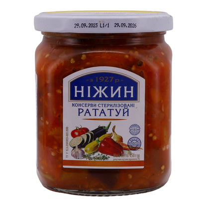 Ratatouille Mix di Verdure NIZHYN | Prodotto Sterilizzato | Da Verdure Fresche | 450 g