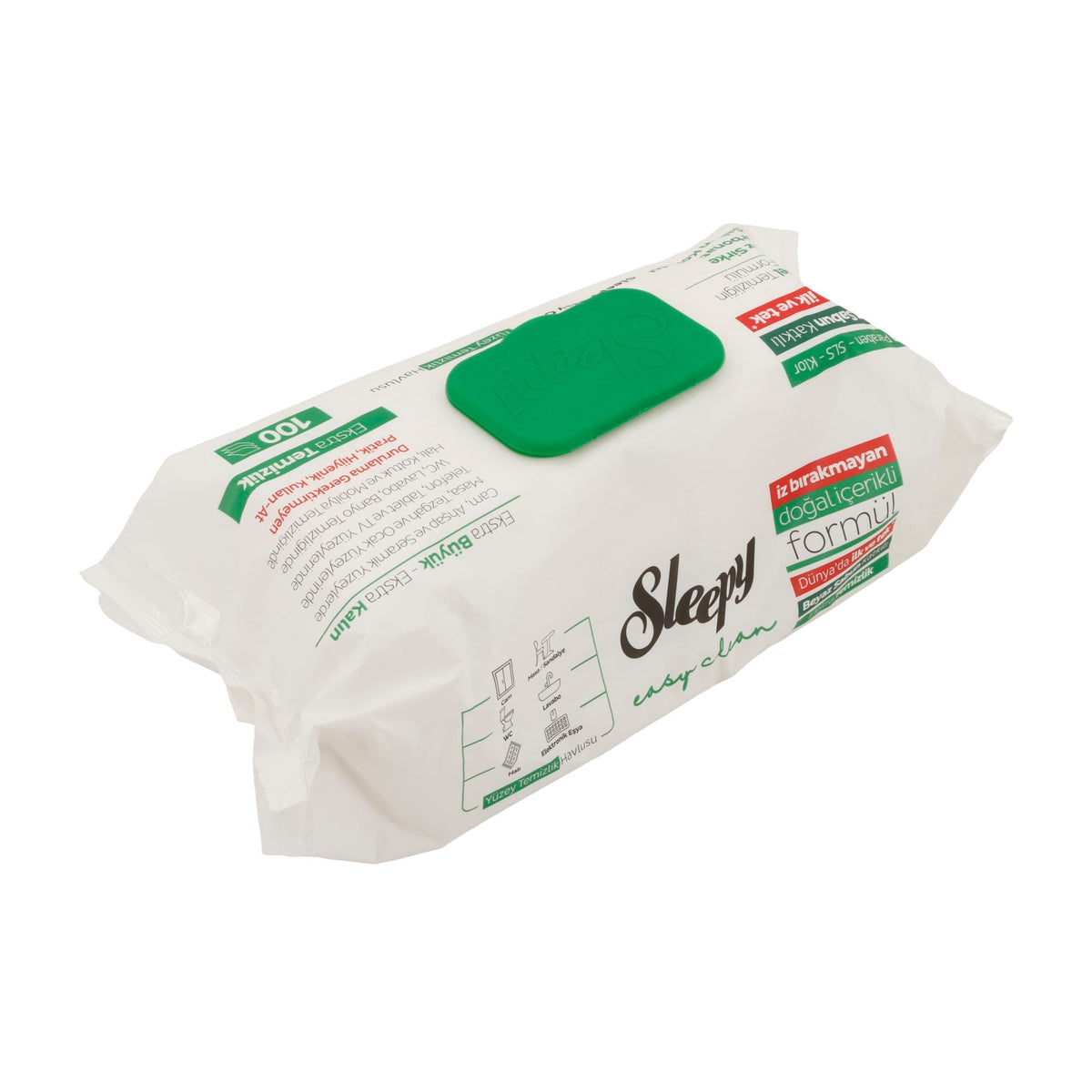 Reinigungstücher Sleepy Easy Clean | Feuchttücher für Oberflächen | 100 Stück SLEEPY