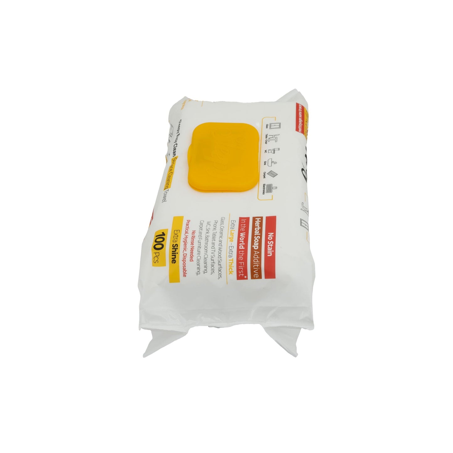 Reinigungstücher Sleepy Easy Clean | Feuchttücher für Oberflächen | Mit Kräuterseife | 100 Stück - Taste Your World