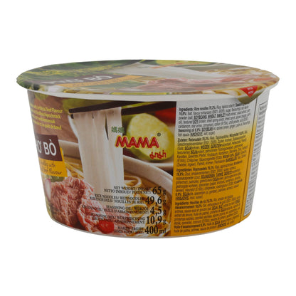 Reisnudeln MAMA | Pho Bò | Mit Rindfleischgeschmack | 65 g - Taste Your World