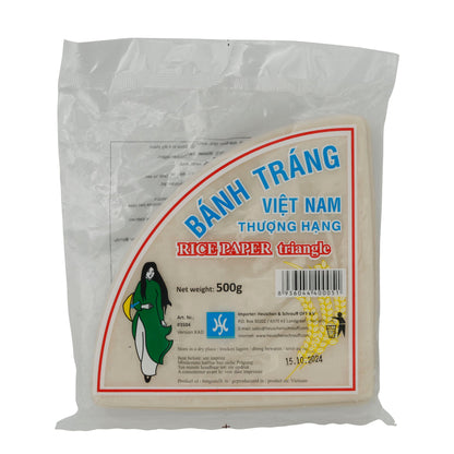 Carta di riso Bánh Tráng | Triangolo | Confezione da 500 g