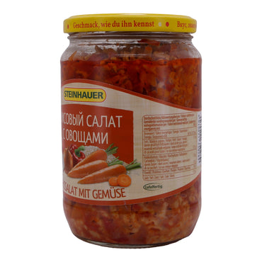 Insalata di riso Steinhauer | Insalata di riso con verdure | Creazione di insalata vegana | 680 g