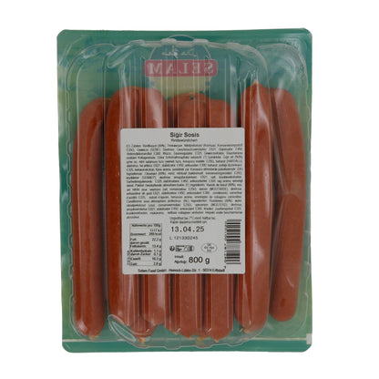 Rindswurst Selam | Premium Sosis | Halal, herzhaft | 800 g SELAM