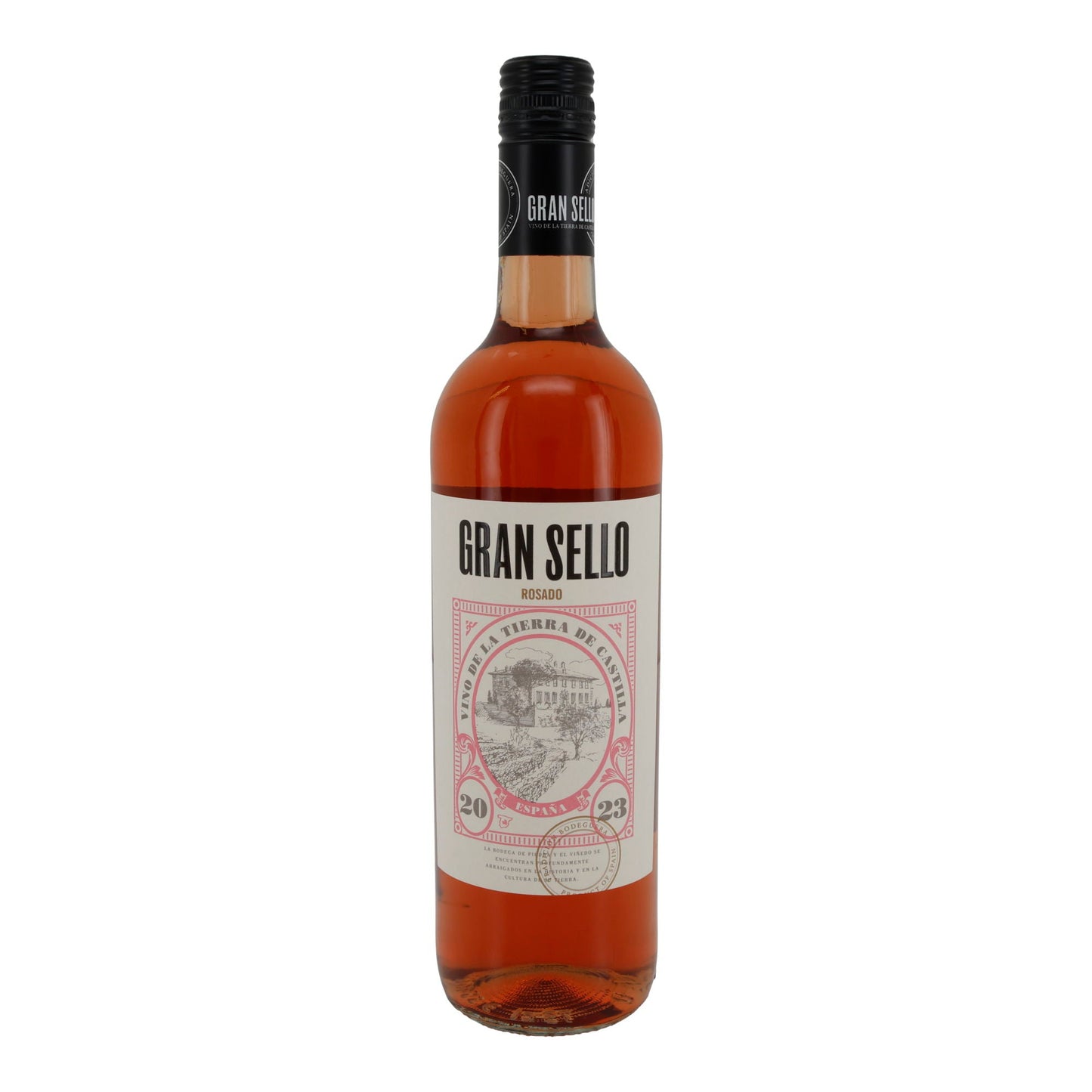 Roséwein Gran Sello | Tempranillo | Vino de la Tierra de Castilla | 12,5 % vol | 750 ml