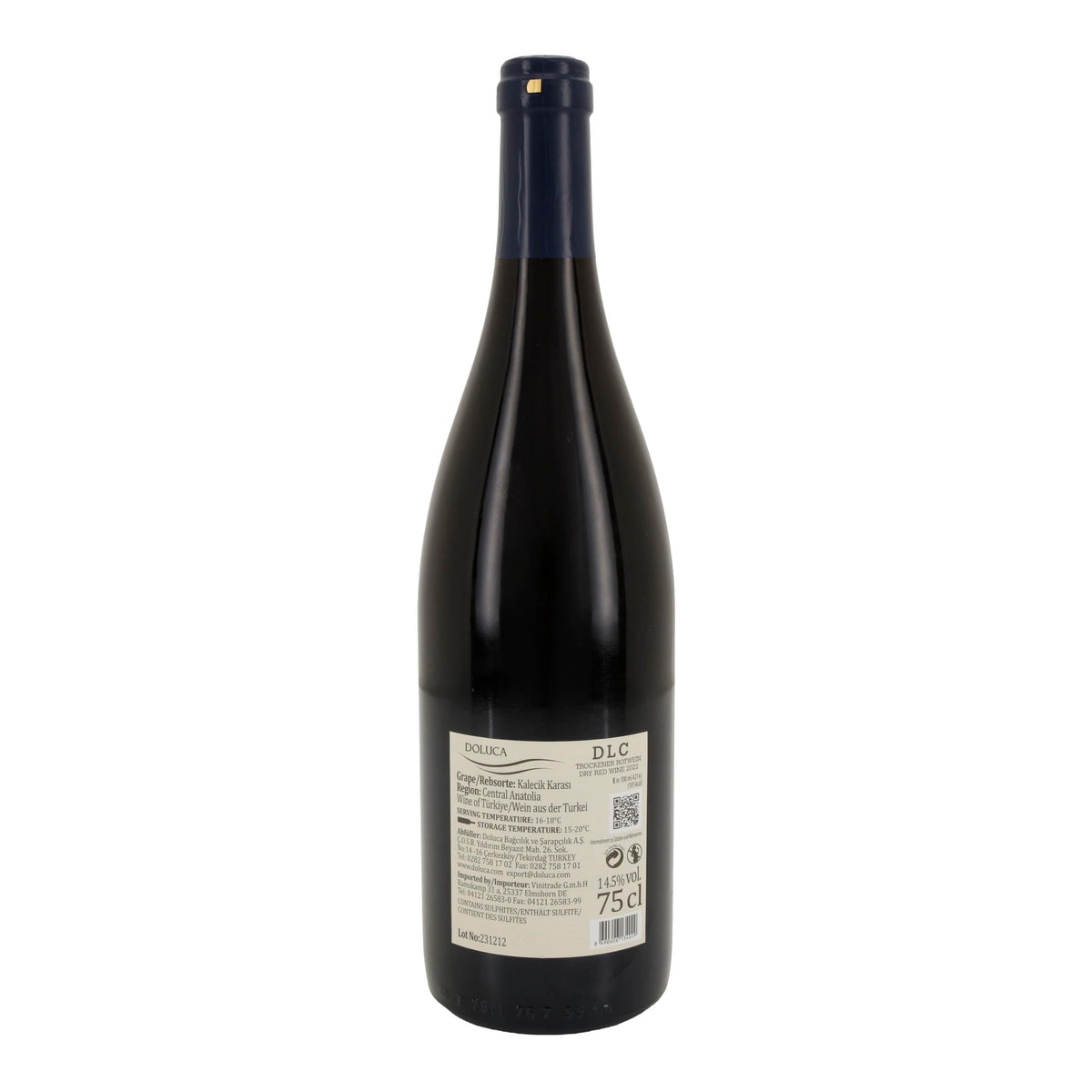 Rotwein DLC Kalecik Karası | Trocken | Türkei | 2022 | 75 cl Doluca