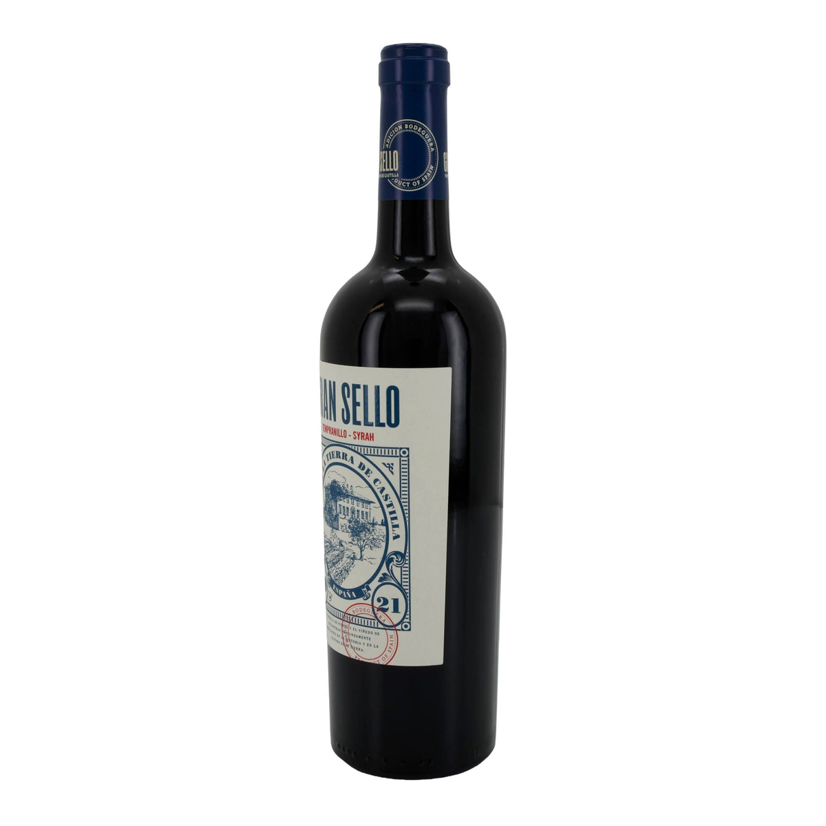 Rotwein Gran Sello | Tempranillo Syrah | 4 Monate Barrique | 750 ml Silca