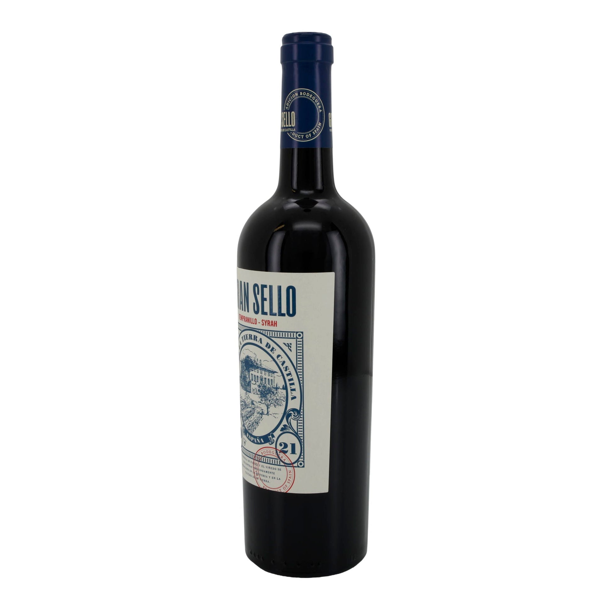 Rotwein Gran Sello | Tempranillo Syrah | 4 Monate Barrique | 750 ml - Taste Your World