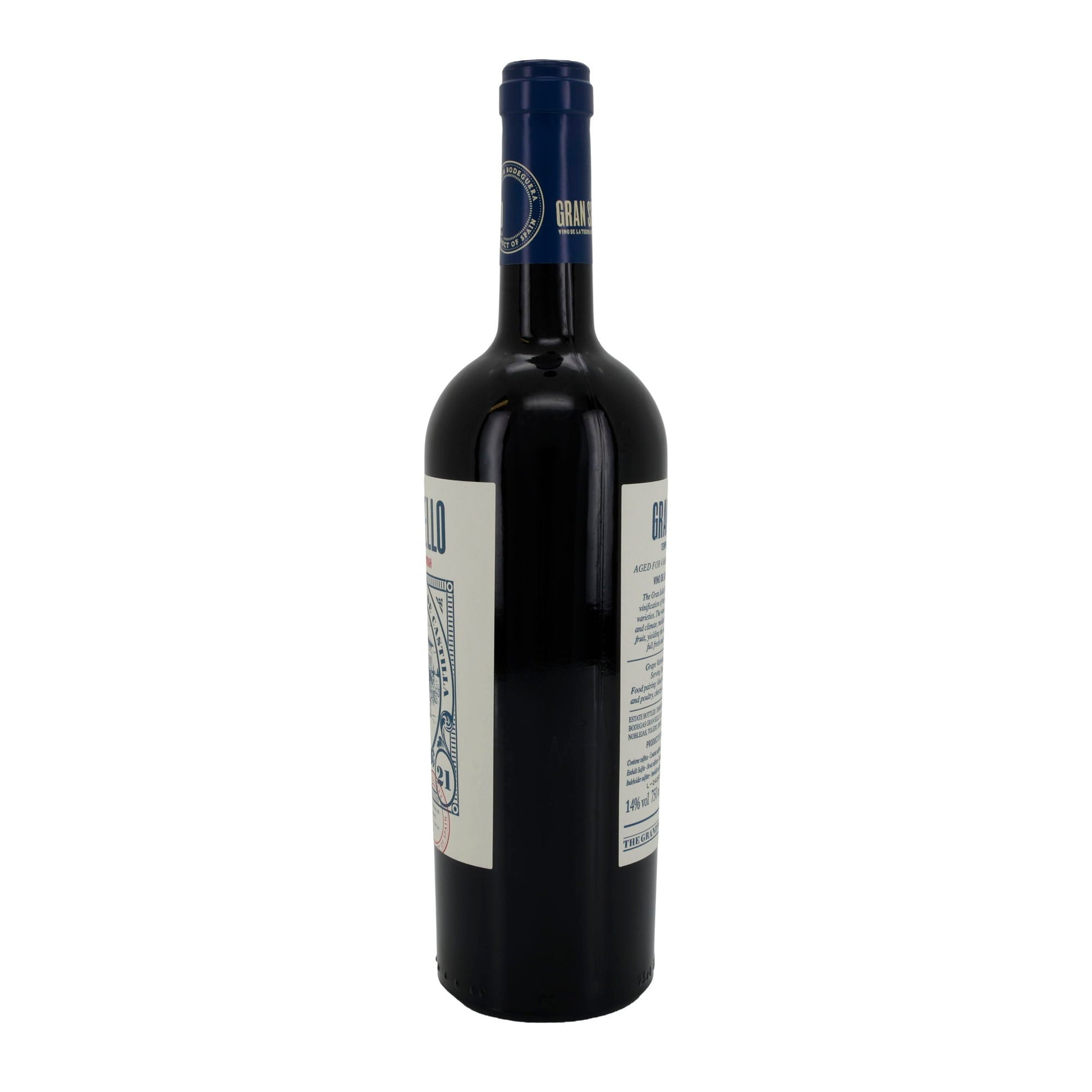 Rotwein Gran Sello | Tempranillo Syrah | 4 Monate Barrique | 750 ml - Taste Your World