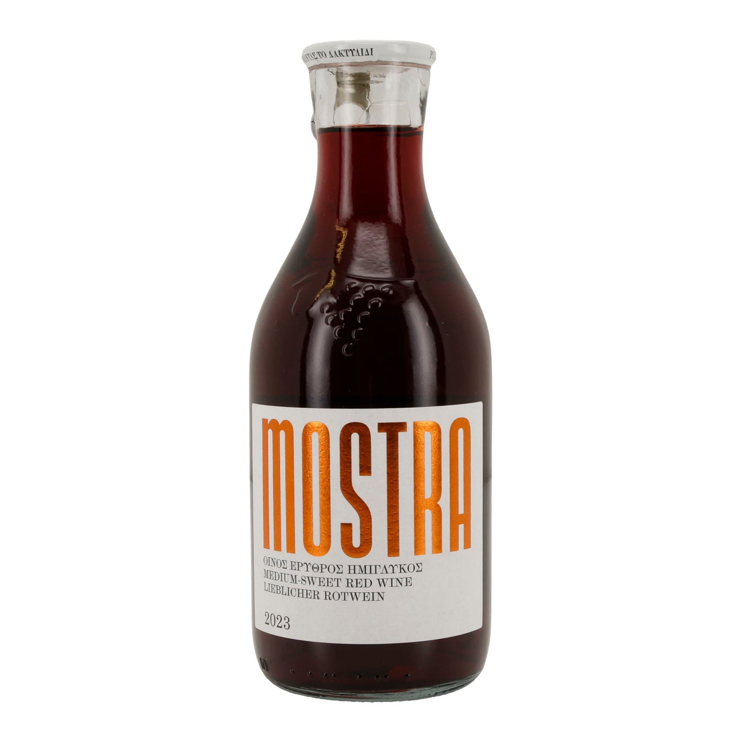 Rotwein Mostra | Lieblich | Agiorgitiko, Syrah & Merlot | 500 ml